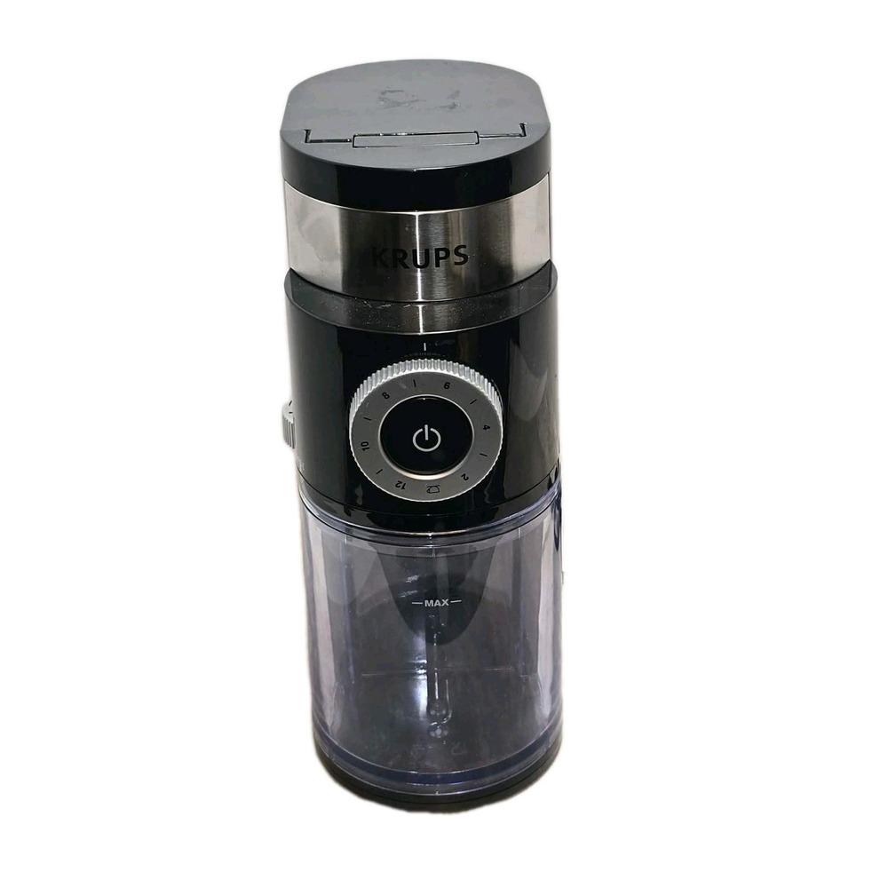 ☕ KRUPS GX550 Precision Burr Coffee Grinder GUC  Black